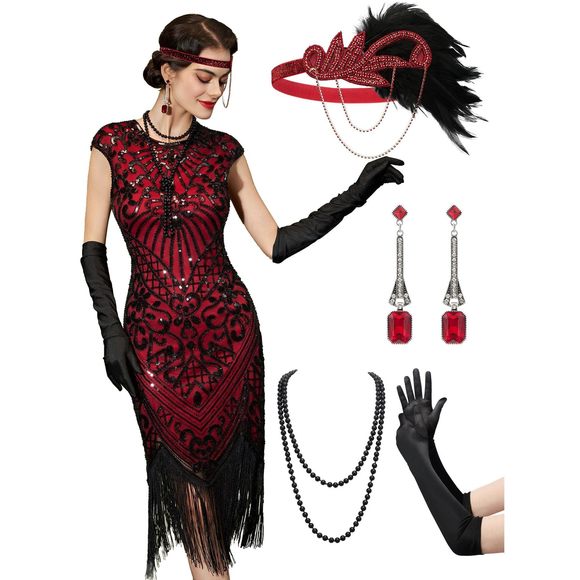 1920s Shoes & Flapper Dresses For Women🦄